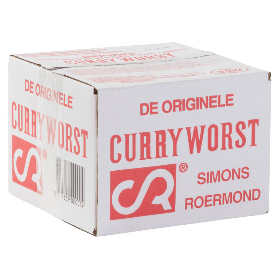 Curryworst Simons 20 x 100 gram