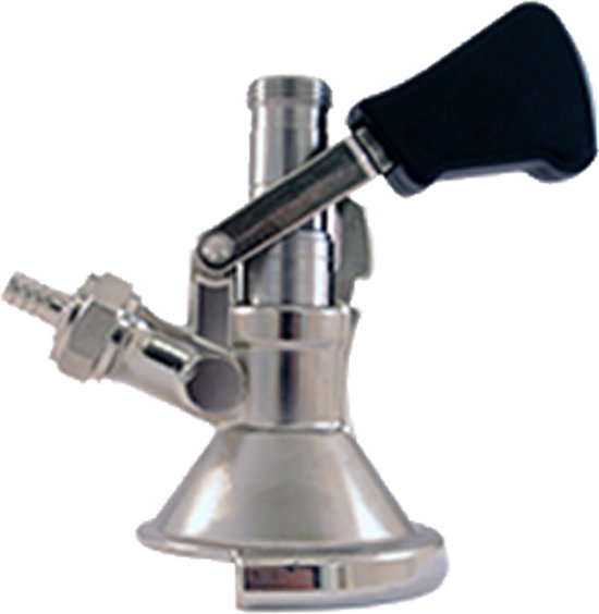 Bierfustkoppeling platte schuif