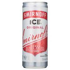 Smirnoff ice vodka 4% tray 12 blikjes x 25 cl