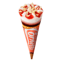 Cornetto aardbei Ola 24 stuks x 120 ml
