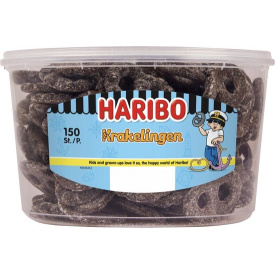 Krakelingen drop Haribo silo 160 stuks