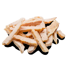 Kipfiletreepjes gegrild Family Chicken 2 x 2,5 kg