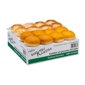 Kadet wit gesneden 11cm Kamstra 32 stuks x 50 gram