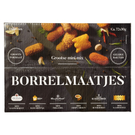 Borrelmaatjes AVG 6 minisnacks x 12 stuks x 30 gr