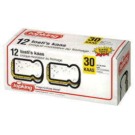 Tosti kaas Topking 12 stuks x 80 gram