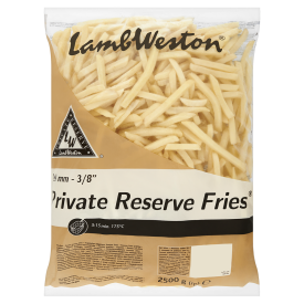 Frites 9 mm F64 Lamb Weston 4 x 2,5 kg