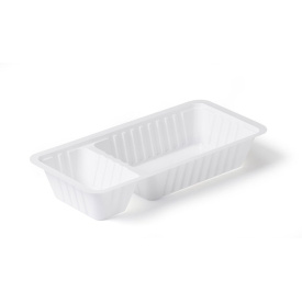 a22-bakjes-a9-1-patatbakjes-met-sausvakje-green-disposables-plastic-ps-wit-doos-4x-250-stuks