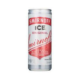 Smirnoff ice vodka 4% tray 12 blikjes x 25 cl