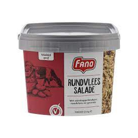 Rundvlees salade middel grof Fano emmer 2,5 kg
