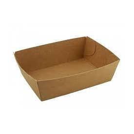 Bakje A7 karton bruin/wit Conpax 100 stuks