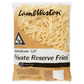 Frites 11 mm F66 Lamb Weston 4 x 2,5 kg