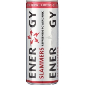 slammers energy drink tray 24 blikjes x 25 cl