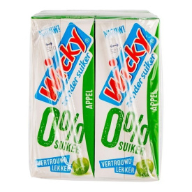 wicky_fruitdrink_appel_zonder_suiker_3_x_10_pakjes_x_20_cl