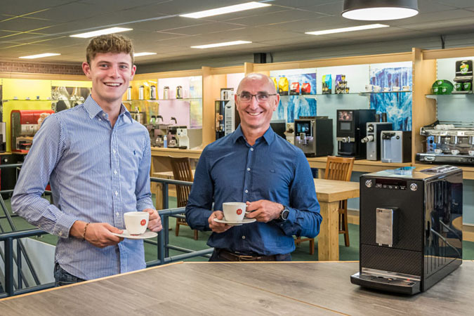 showroom koffiemachines kreijkoffie