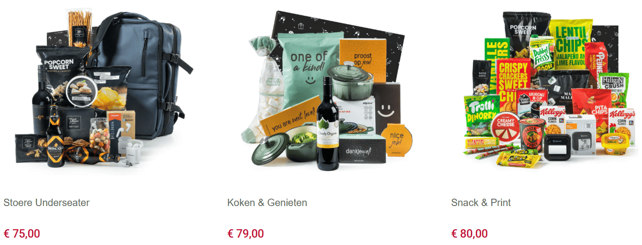 de kreij kerstpakketten 2025 overzicht 3
