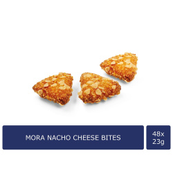 130723FD-CFNacho cheese bites Mora 48 stuks x 23 gramDD-4DA1-8F51-77738C64E948