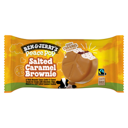 Ben&Jerry's Peace Pop Salt Caramel Brownie 20x80ml