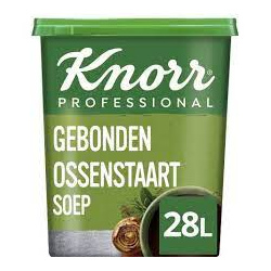 Gebonden ossestaartsoep Knorr 1,26 kilo 28 liter