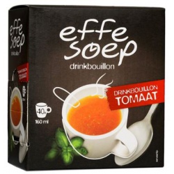 Drinkbouillon tomaat Effe Soep 40 sachets x 160 ml