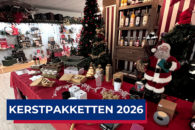 De kerstpakketten van 2026 zijn er: meer dan 100 pakketten voor ieder budget Kerstpakketten bij Groothandel De Kreij - 2026
